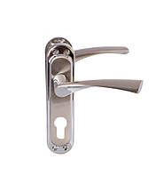 Дверные Ручки Punto Corona STL KYale 62 Mm SN/CP Матовый Никель ...