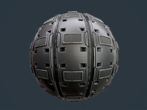 Sci Fi Military Seamless PBR Texture 117 Texture CGTrader