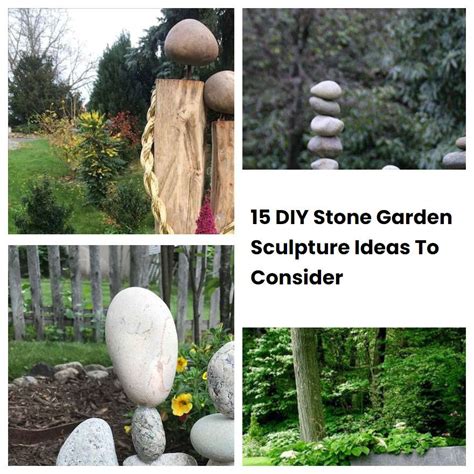 15 Diy Stone Garden Sculpture Ideas To Consider Sharonsable