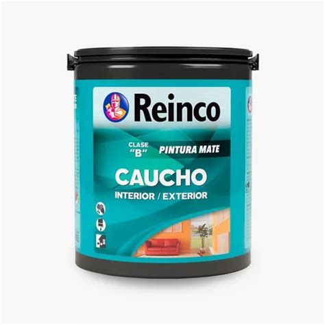 Pintura Caucho Mate Blanco Clase B Reinco Cuñete 4 Galones MercadoLibre