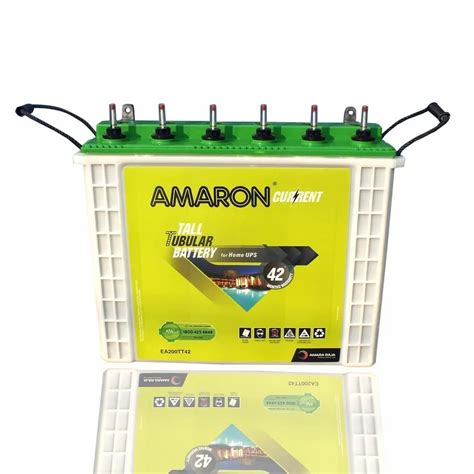 Amaron Current Ea Tt Tall Tubular Battery For Inverter Ah At