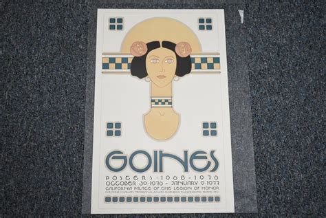 David Lance Goines Posters Signed Dgw Auctioneers