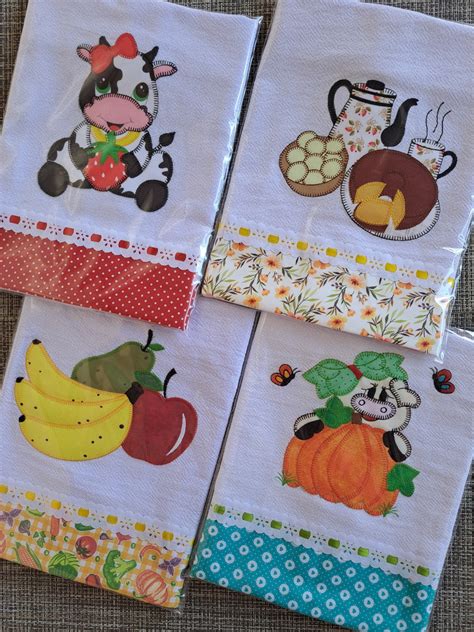 Kit Panos De Prato Patchwork Passa Fita Elo