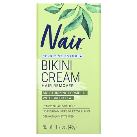 Crema Depilatoare Pentru Zona Bikini Nair Formula Hidratanta Cu Ceai Verde G EMAG Ro