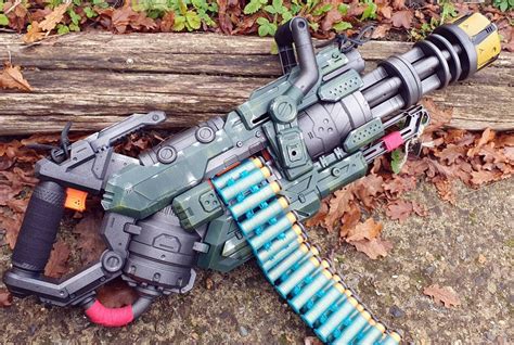 Realistic Nerf Minigun With Slam Fire - Etsy Australia