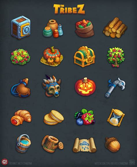 Game Icons On Behance