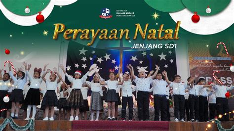 Perayaan Natal Virtual SD1 SKKKPS 2022 YouTube