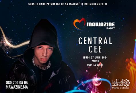 Ticket Maroc Central Cee Iamddb La Me Dition Du Festival