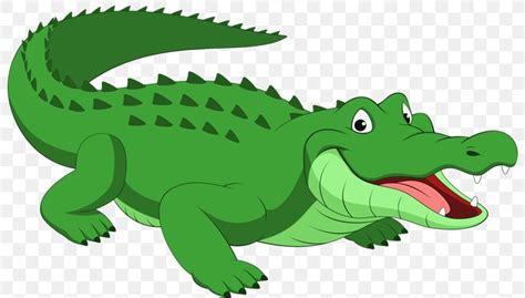 Crocodile Alligator Reptile Cartoon PNG 800x466px Crocodile