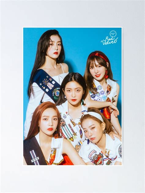 Red Velvet Power Up Poster For Sale By Redvelemporium Redbubble