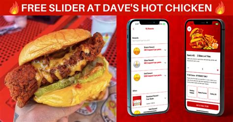 Free Slider At Dave S Hot Chicken The Freebie Guy