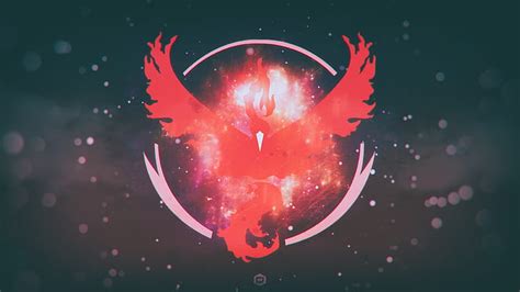 HD wallpaper: Team Red, Team Valor, Pokemon Go, 4K | Wallpaper Flare