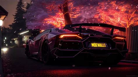 Lamborghini Aventador Live Wallpaper - MoeWalls