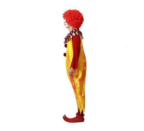 D Guisement De Clown Hamburger Sanglant Pour Homme