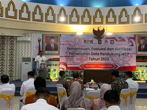 Kpk Ri Sampaiakan Pencapaian Monitoring Center For Prevention Provinsi