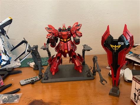 Finally Finished My Mg Sazabi Rgunpla