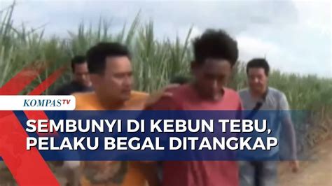 Detik Detik Penangkapan Pelaku Begal Di Lampung Polisi Sita 1 Unit