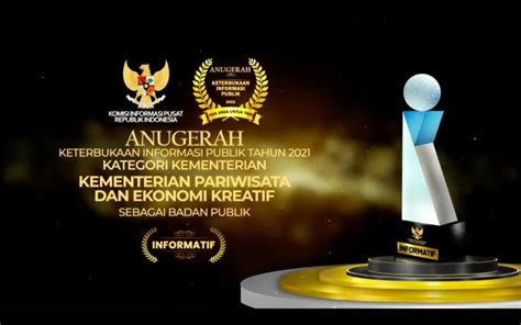 Siaran Pers Kemenparekraf Raih Predikat Informatif Di Anugerah