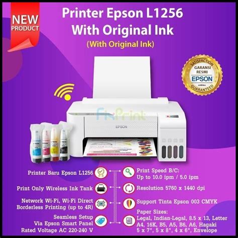 Jual Epson Ecotank L L Wifi Infus Tinta Print Only Wireless