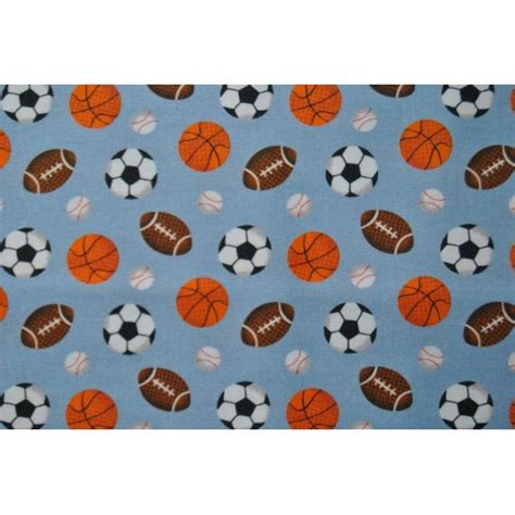 Tissu Coton Camelot Fabrics Collection All Star Sports Asst Tossed