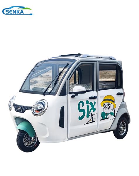 Senka New Design Hot Sale E Rickshaw Taxi 3 Wheels 1200W Motor