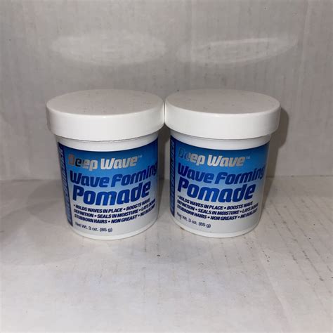 2 Wavebuilder Deep Wave Forming Pomade Original Formula Builds 3 Oz