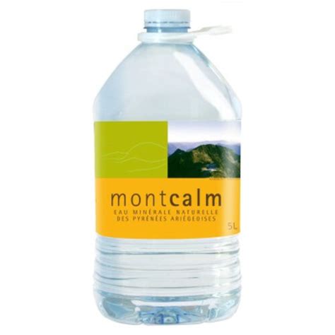 Montcalm Eau Minérale Naturelle 5L Naturalia Courses en ligne et offres