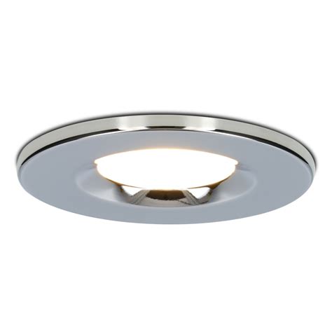 Dimmable IP65 LED Downlight Venezia Chrome 6 Watt 2700K HOFTRONIC