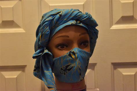 Head Wrap and Face Mask Sets - Etsy UK