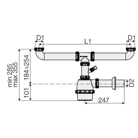 Valsir Trap For Basin Sink Connection D Mm Vs