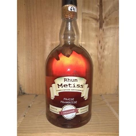 Rhum Arrange Metiss Fraise Framboise La Cave Cdiscount