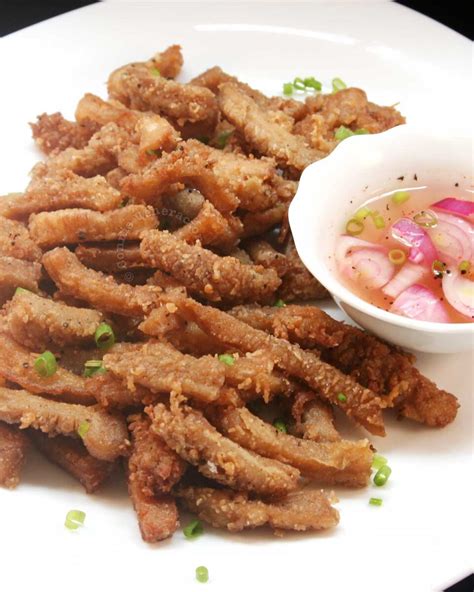 Deep Fried Crispy Beef Tripe