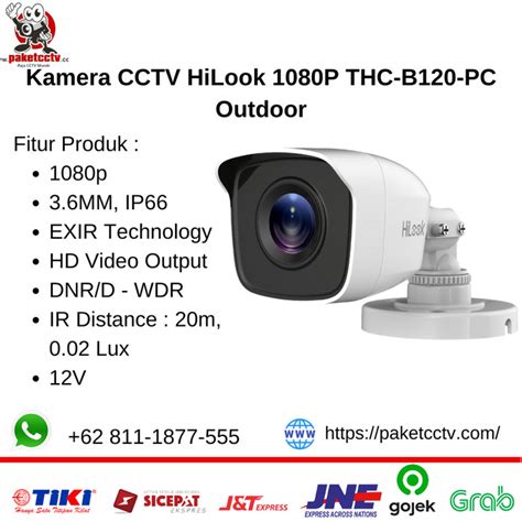 Kamera Cctv Hilook P Thc B Pc Outdoor