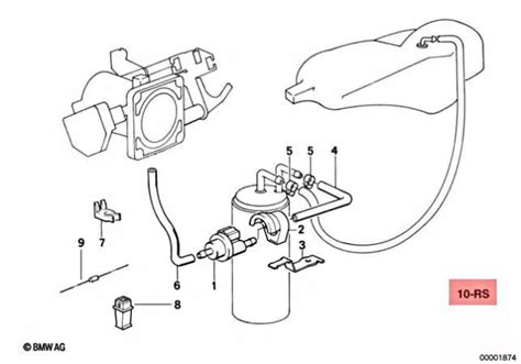 Genuine Bmw E23 E24 E28 Coupe Sedan Disturbed Air Valve Set Oem