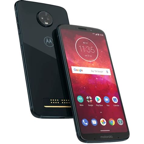 Smartphone Motorola Moto Z3 Play Xt1929 Ônix Dual Chip 64gb