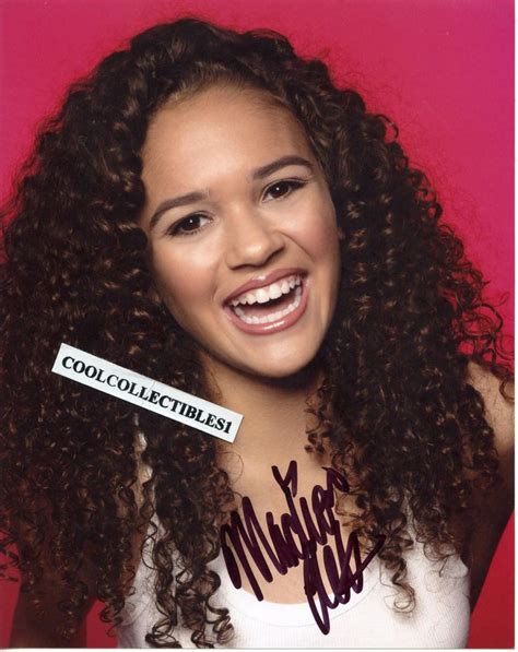 Madison Pettis The Fosters In Person Signed 8x10 Color Photo 2 Proof