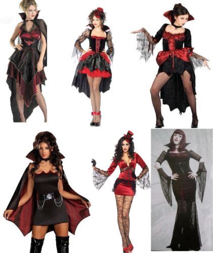 Ladies Vampire Costume Size 6 16 Twiglight Vampire Diaries Underworld