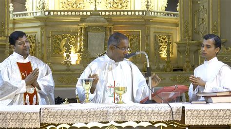 Solemn Mass Assumption Of Blessed Virgin Mary Fr Pazzi Fernandes Velim Church Konk