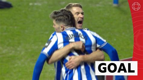 Fa Cup Sheffield Wednesday V Newcastle United Josh Windass Scores First Goal Bbc Sport