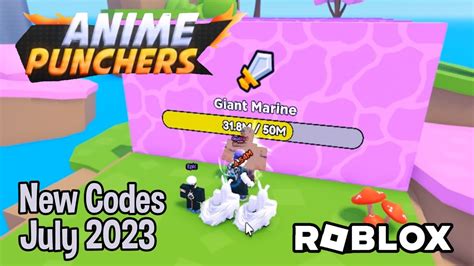 Roblox Anime Punchers Simulator New Codes July 2023 YouTube