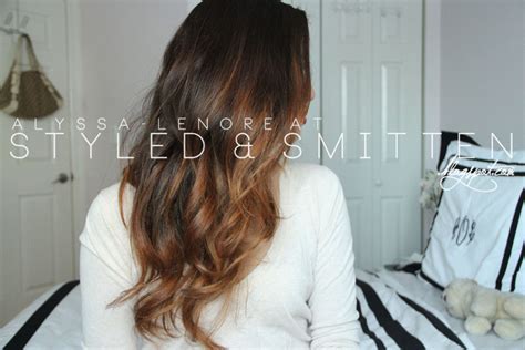 Balayage Hair // Hair Care Routine. | STYLED & SMITTEN