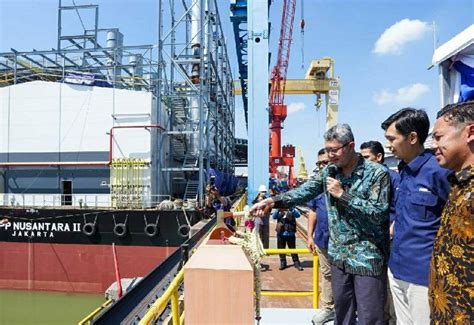 PT PAL Indonesia Luncurkan Kapal Pembangkit Listrik Terapung BMPP