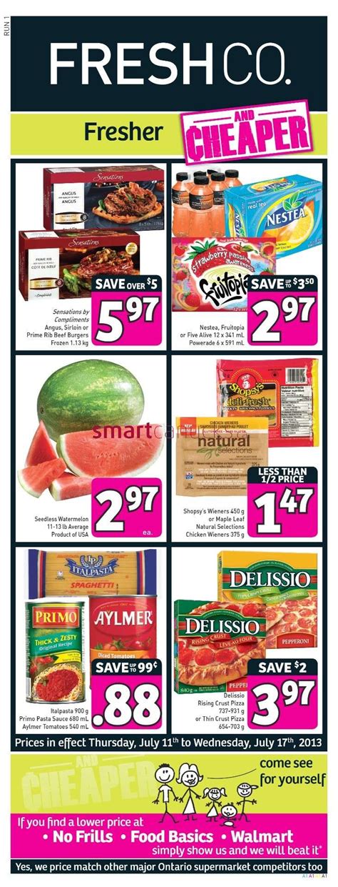 Freshco Flyer July 11 To 17