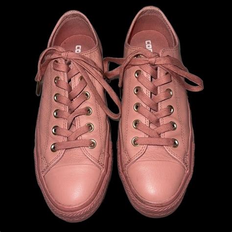 Converse Shoes Rare Limited Edition Leather Converse Nude Collection Unisex Poshmark