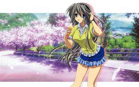 Anime Clannad Tomoyo Sakagami Hd Wallpaper Peakpx