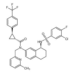 Ciclopropanocarboxamida N S Cloro Fluorofenil