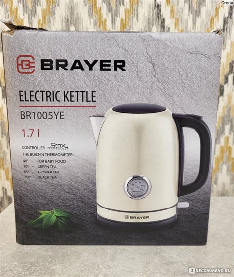 Электрический чайник Brayer BR1005 - «Мой новый электрочайник в ретро ...