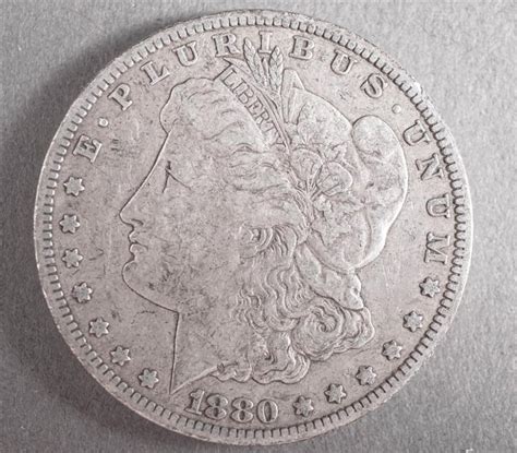 Bid Now U S 1880 Carson City Morgan Silver Dollar November 2 0121 10 00 Am Est