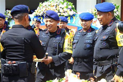 Rayakan Hut Brimob Ke Kapolri Semoga Sukses Mengamankan Ktt G