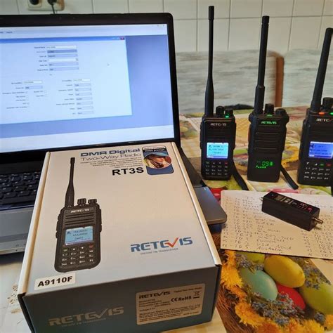 Retevis RT3S DMR Radio and Cable Bundle